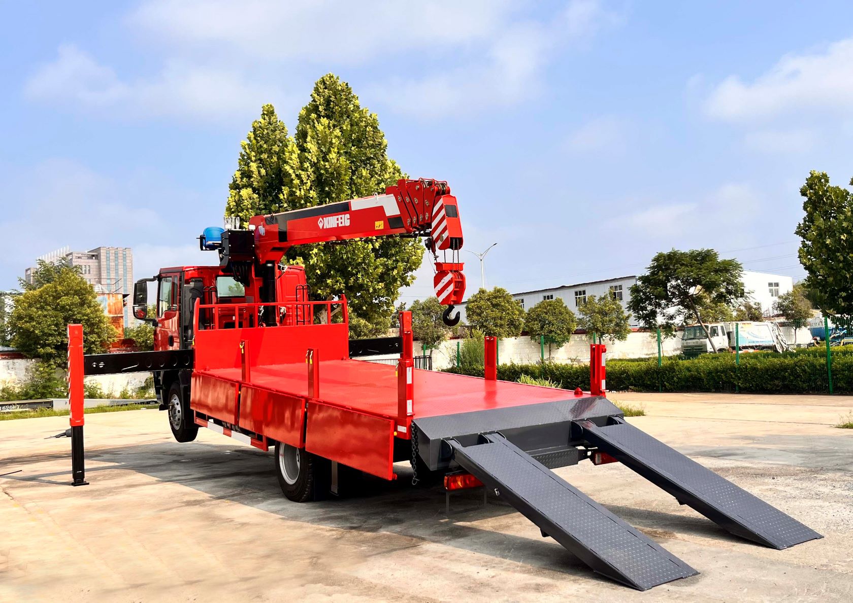 Selfloading crane