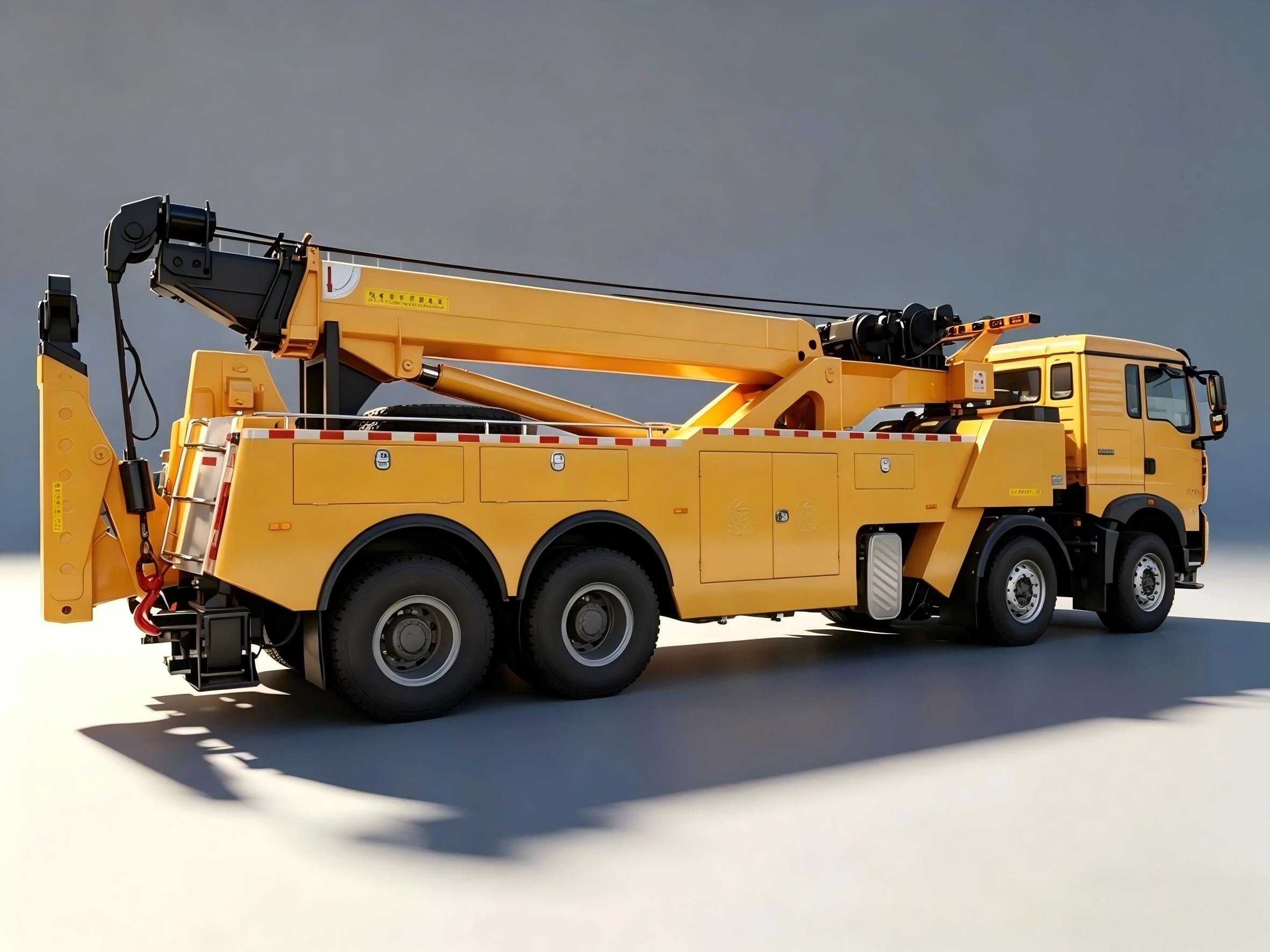 Wrecker truck