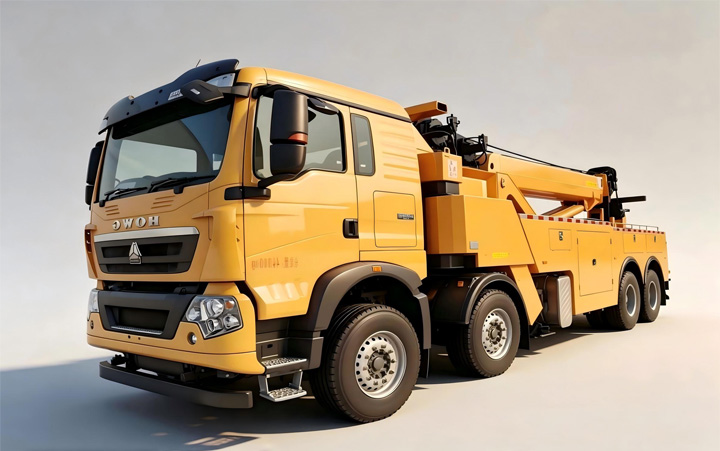 Wrecker truck